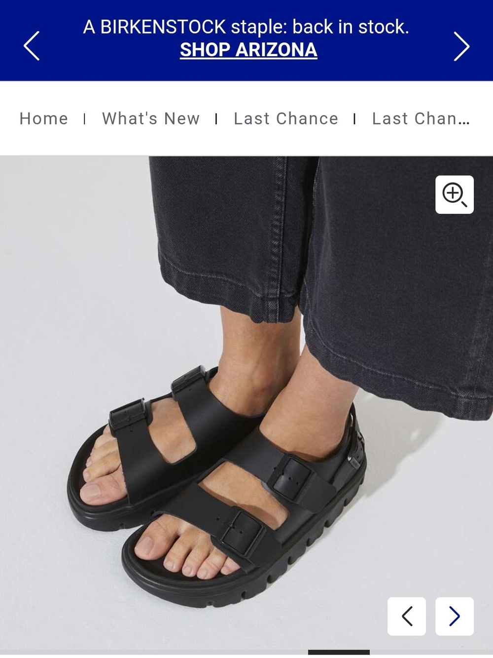 Papillio By Birkenstock Milano Pap Chunky Black